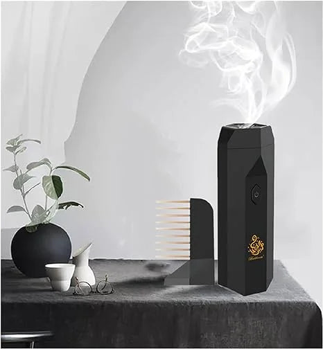 2-in-1 USB Rechargeable Comb & Luxury Incense Burner
